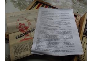 Speeldoos met gezelschapsspelen