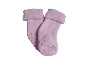 baby sokken lichtroze antislip 6-12mnd