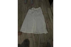 zwart/witte trouwjurk maat 38/40