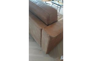 Onverwoestbare  leren  bank 2,5 a 3 zits