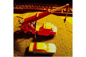 Siku mercedes benz "rund hauber "wreck truck