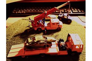 Siku mercedes benz "rund hauber "wreck truck