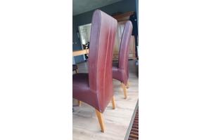 6 eetkamerstoelen