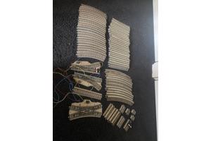 Treintjes rails en decoratie