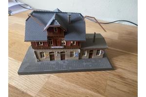 Treintjes rails en decoratie