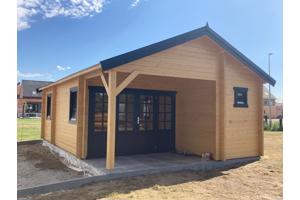 MAATWERK: blokhutten, woonunits, bijgebouwen.