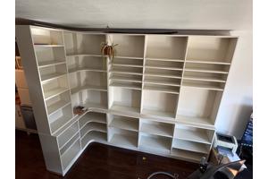 Grote verstelbare boekenkast zware kwaliteit