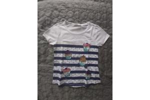 Glo-Story t-shirt cupcakes blauw 104