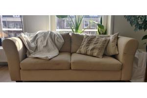 Sofa / Bank (beige) (195x88x74)