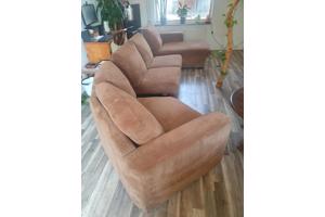 hoekbank bestaande uit 3 losse delen