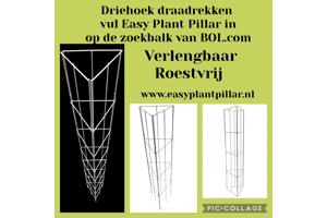 Plantenrekken voor planten te steunen tijdens de groei