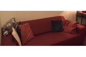 Oudroze 3 persoonsbank