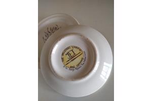 2 mooie Jet Ter Steege Lavender bordjes