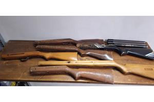 Div kolven van verschillende buksen plus 3 buizen van diana