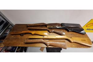 Div kolven van verschillende buksen plus 3 buizen van diana