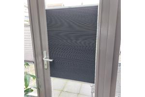 5 st plisse gordijnen honingraat