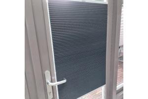 5 st plisse gordijnen honingraat