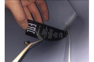 Blauwe Guess (hand) tas.