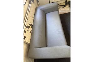 Gratis IKEA Klippan bank met grijze hoes