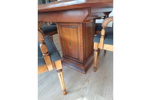 Eethoek kersen met 4 stoelen