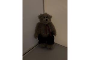 Boyds Collection beige beer smalle ogen 20 cm