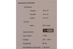 White Knight vriezer