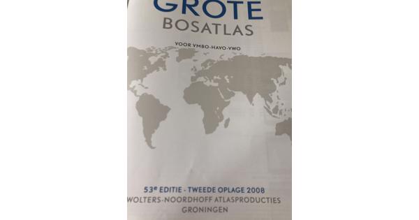 De Grote Bosatlas 53e editie 2008 in Bergschenhoek - Boeken en