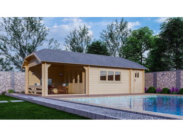 NIEUW Blokhut Wolfskap W4x4+3A