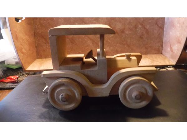 Clasieke houten auto K