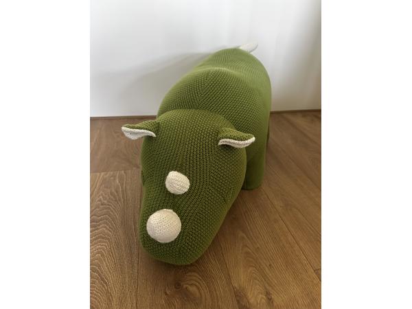 Neushoorn poef