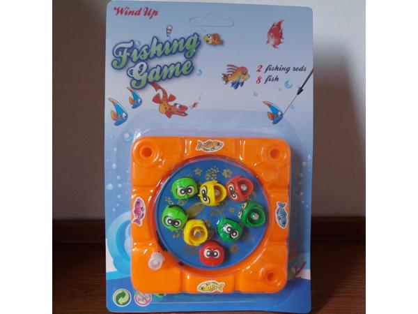 opwindbaar vis hengel spel oranje reis editie