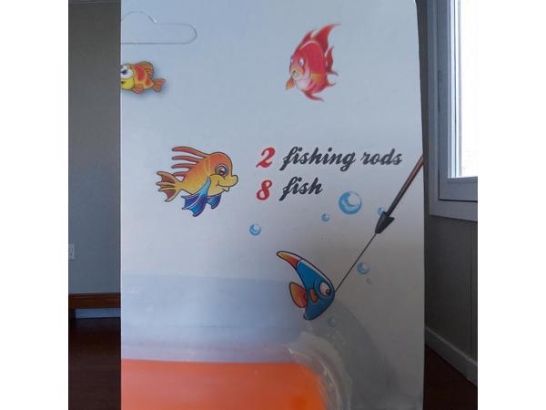 opwindbaar vis hengel spel oranje reis editie