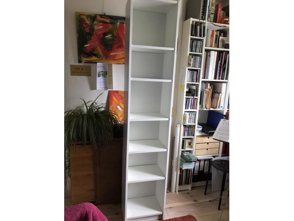 Brede (80 cm)en smalle (40 cm)  Ikea Billy boekenkasten