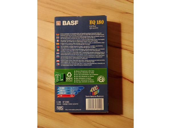 2 Basf EQ 120 + 1 Basf EQ 180 videocassettes - VHS