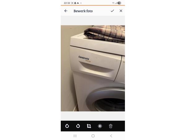 Constructa wasmachine 7 kg 1400 toeren