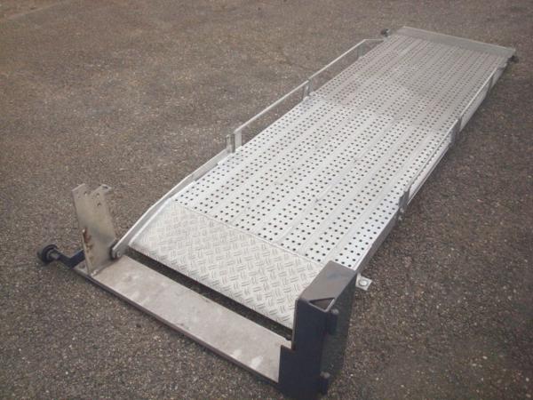 Aluminium Oprijplaat Rampe Opvouwbare 300x80 cm