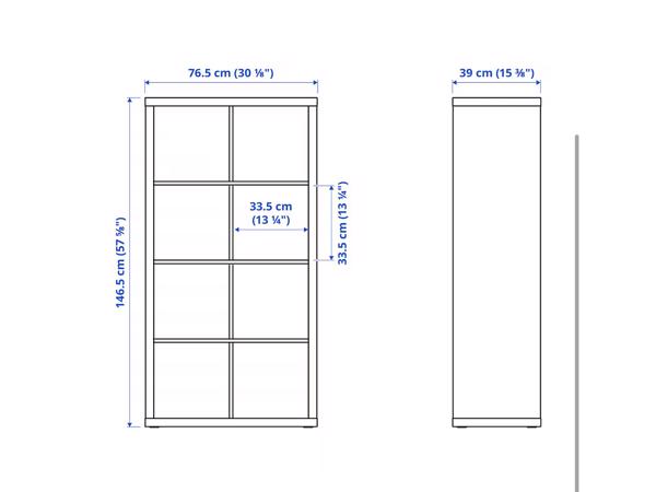 Billy vakkenkast zwart