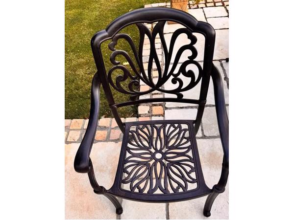 Garden metal sets -Table and 8 chairs