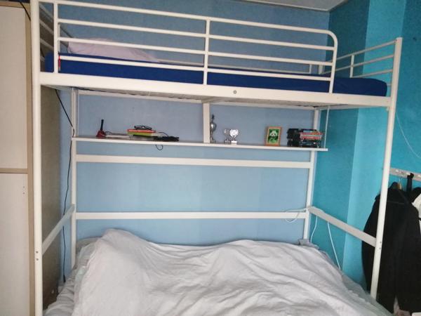 ikea Svarta witte hoogslaper