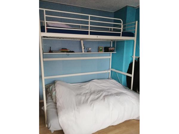 ikea Svarta witte hoogslaper