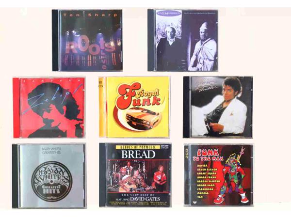 Cd 8 stuks o.a. Ten Sharp, Van Morrison, Michael Jackson etc