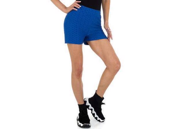 Fashion sport korte broek blauw S/M 36/38