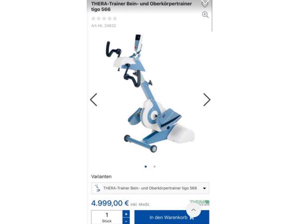 TERA TRAINER TIGO 530 ARM EN BEEN TRAINER