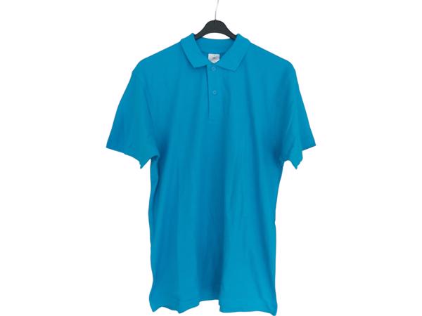 B&C Polo lichtblauw M