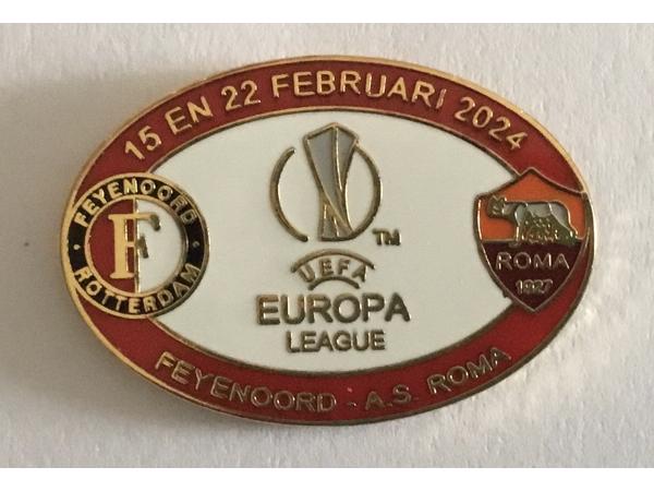 Speldje/Pin Feyenoord - AS Roma