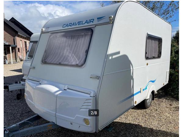 CARAVELAIR ANTARIS 400CP 2002 Lichtgewicht Vast Bed