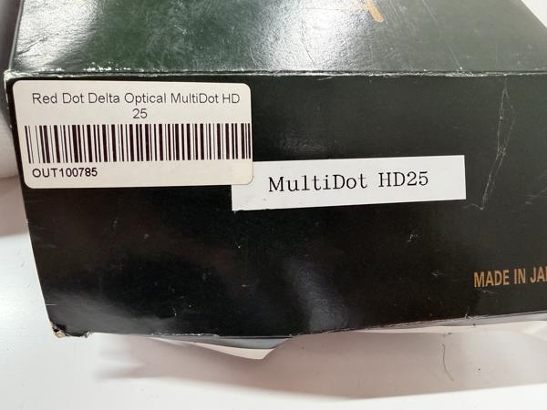 Red dot delta optical