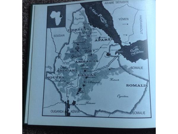Boek in het Frans van ETHIOPIE met illustraties, foto