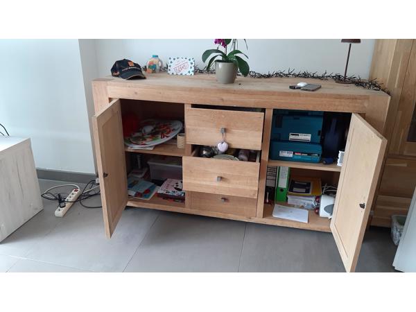 massief eikenhouten dressoir