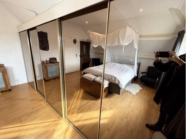 5 spiegeldeuren op rails 192x92 cm